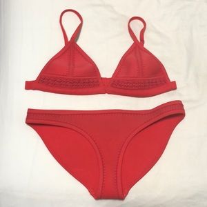 Authentic Triangl Bikini too and bottom!